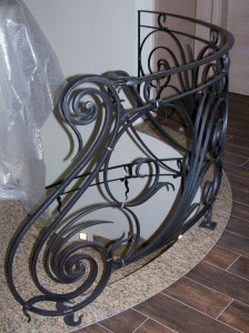 Art nouveau,jugendstil,smeedijzer,balustrade,trapleuningen,kunstsmeedwerk,ambachtelijk