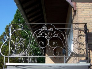 kunstsmeedwerk,balustrade,smeedijzer,leuningen,rozen,balkonleuning,smeedijzeren,ambachtelijk,