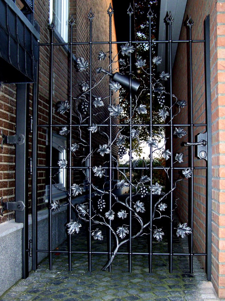 portail en fer forgé