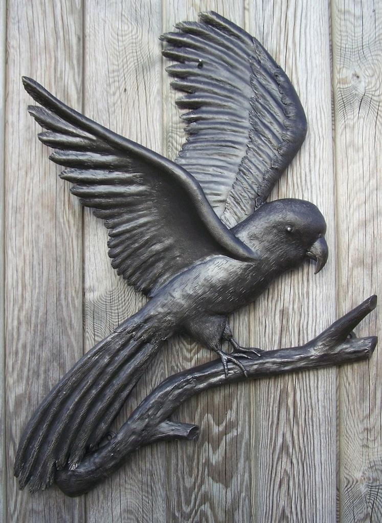 muursculptuur smeedijzer