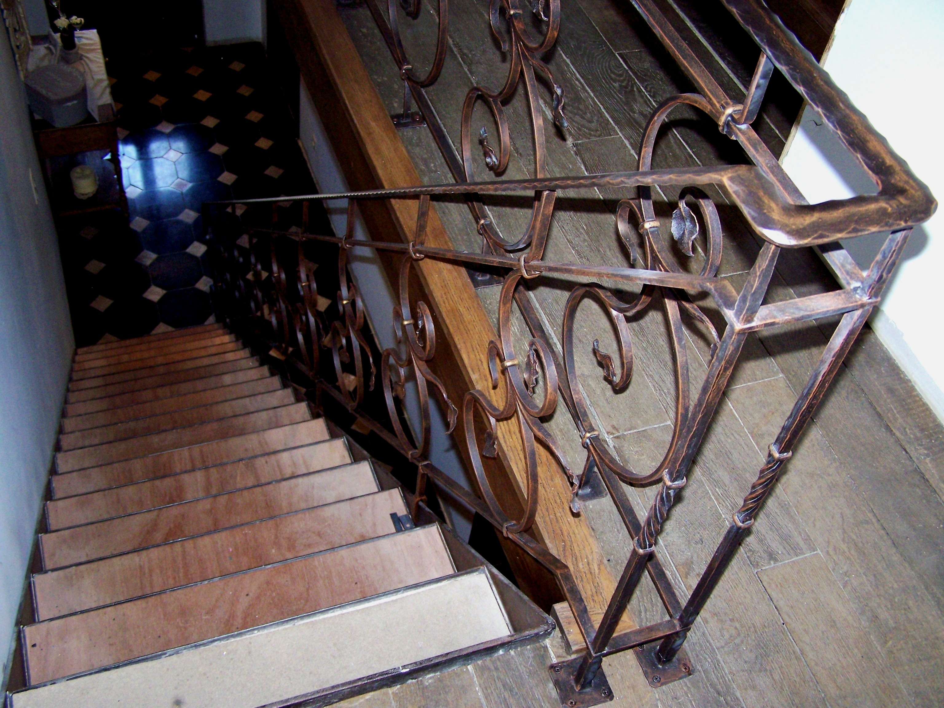 Fer forgé garde-corps