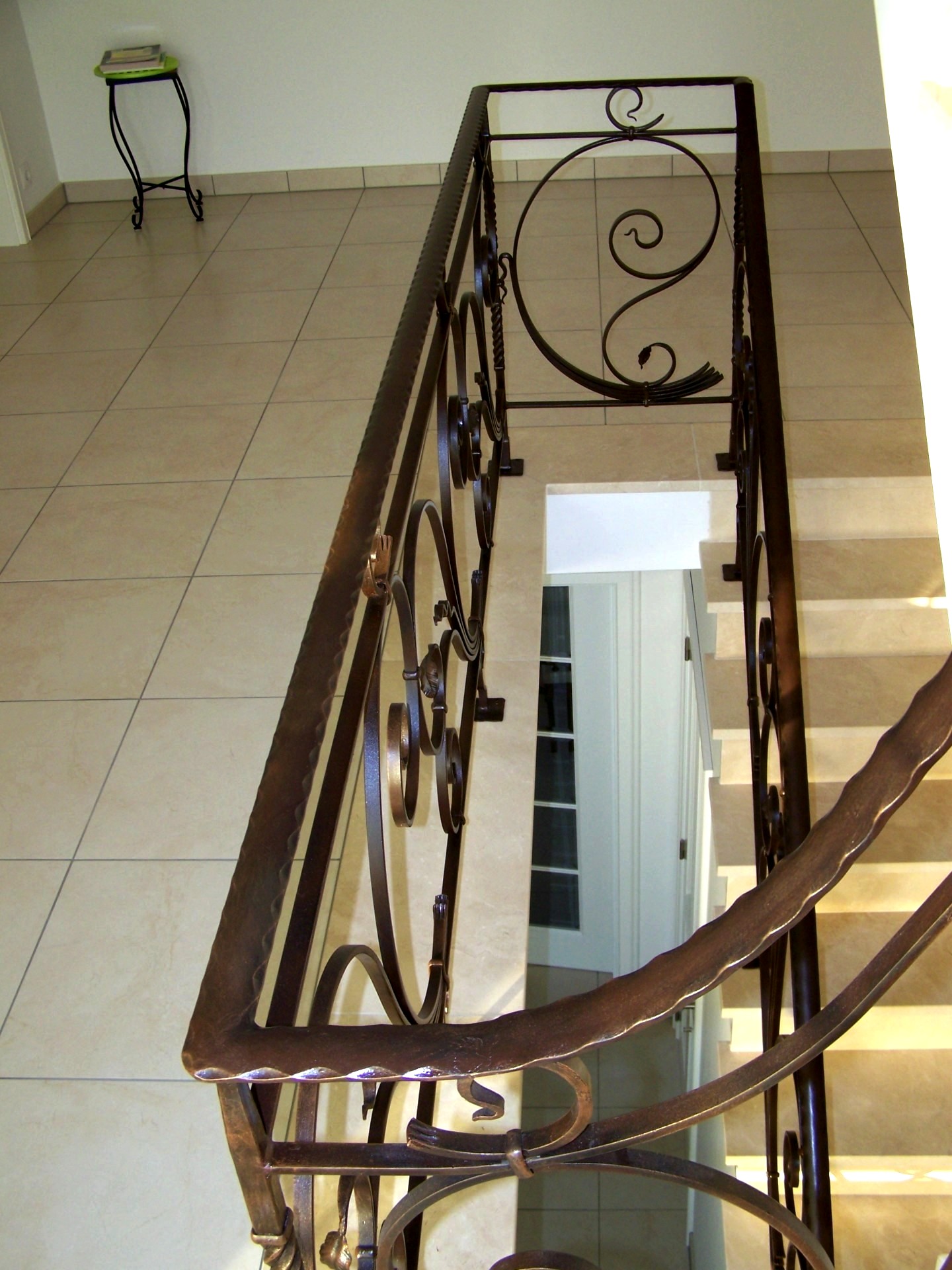 Garde-corps en fer forgé