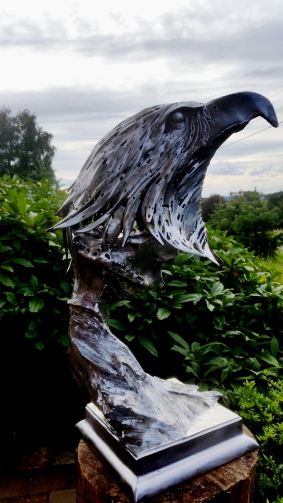 metalsculpture, sculptuur, metaal, kunst