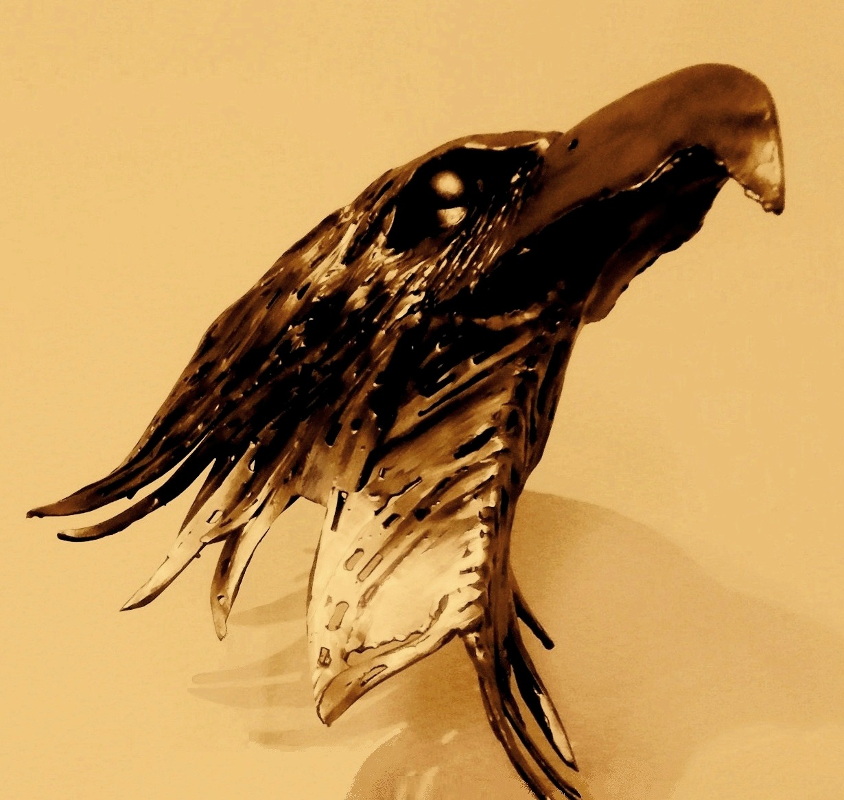 metalsculpture, aquila, arend, adelaar